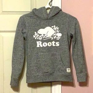 KIDS large size roots salt and pepper sweater